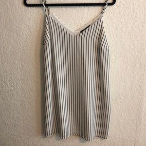 Black n White Stripe Dress